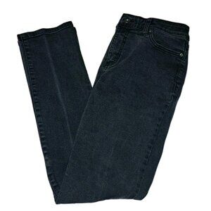 St. John's Bay Women's Black Size 8 Straight Leg Jeans 28x30